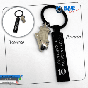 Llaveros Pareja Acero Negro – Varios Disenos – Personalizado – Blue Laser –  Corte y Grabado